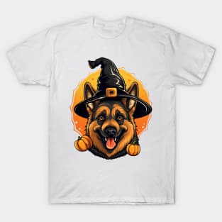 Halloween German Shepherd Dog #4 T-Shirt